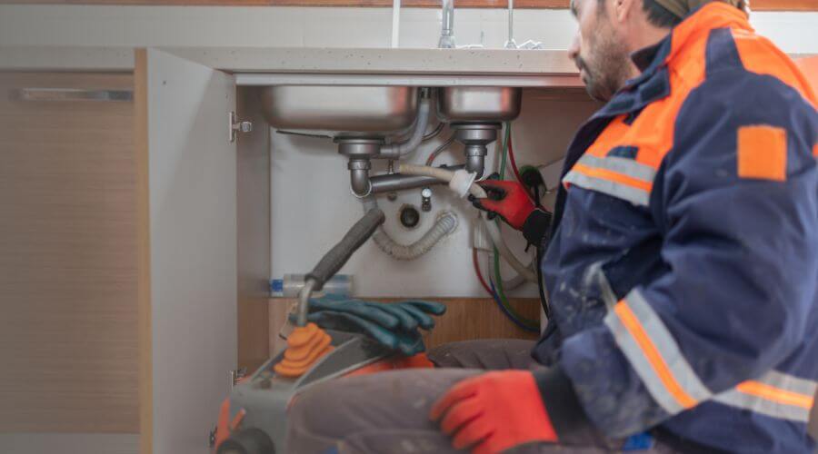 Professional slab leak plumber services in Highland, MI